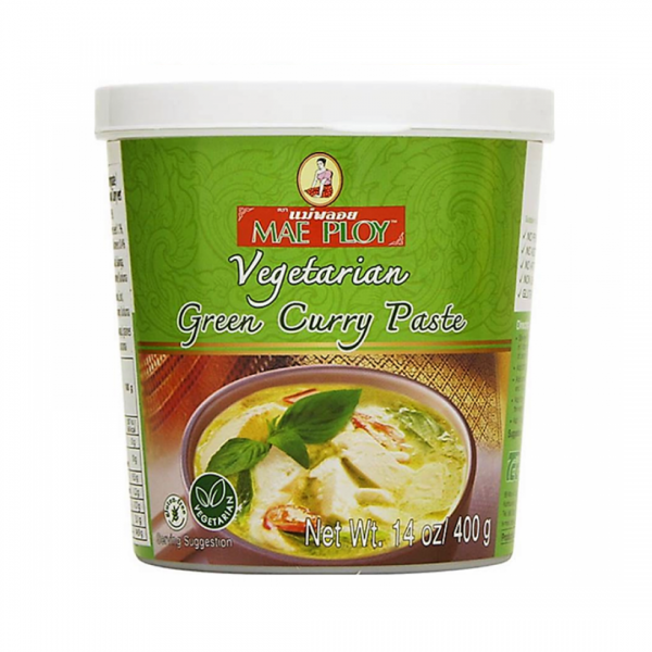 VEGETARIAN GREEN CURRY PASTE  400g MAE PLOY