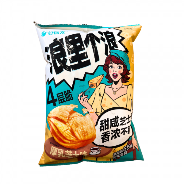 TURTLE CHIPS CHEESE FLAVOUR 65g ORION