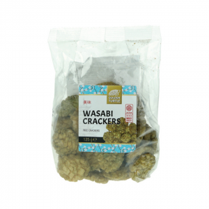 RICE CRACKERS WITH WASABI 125g GOLDN TURTLE