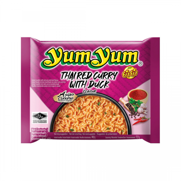 INSTANT NOODLES RED CURRY DUCK 60g YUM YUM