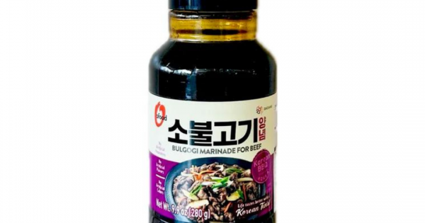 KOREAN BBQ BULGOGI SAUCE AND MARINADE BEEF 280g O FOOD