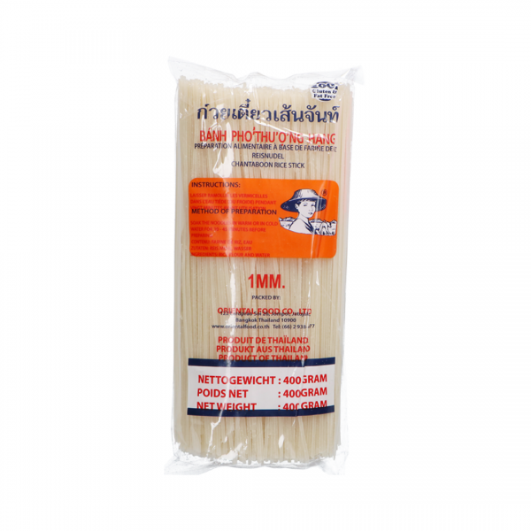 RICE STICKS (S) CUT 1mm 400g FARMER