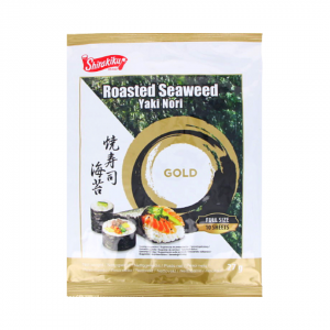 SUSHI NORI SEAWEED (GOLD) 10pcs/27g SHIRAKIKU