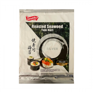 SUSHI NORI SEAWEED (SILVER) 10pcs/27g SHIRAKIKU