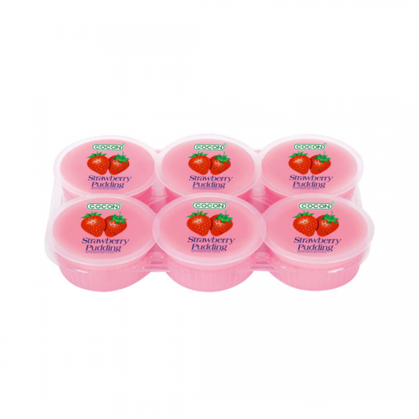 NATA DE COCO PUDDING STRAWBERRY FLAVOUR 480g COCON