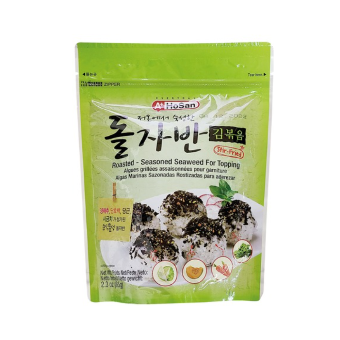 ROASTED-SEASONED SEAWEED FOR TOPPING 65g HOSAN