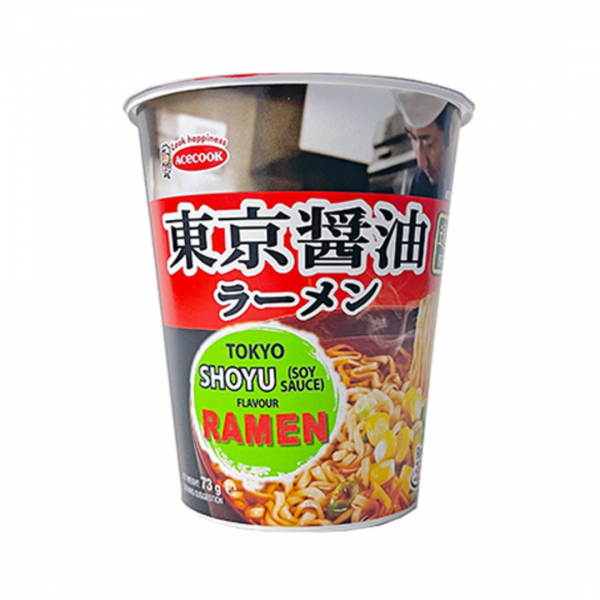 INSTANT RAMEN NOODLES TOKYO SHOYU SAUCE 73g ACECOOK