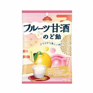 FRUIT&AMAZAKE COUGH CANDY 50g SENJAKUAME