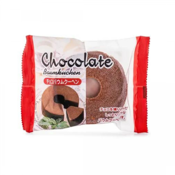 BAKED CAKE CHOCOLATE FLAVOR "BAUMKUCHEN" 70g TAIYO