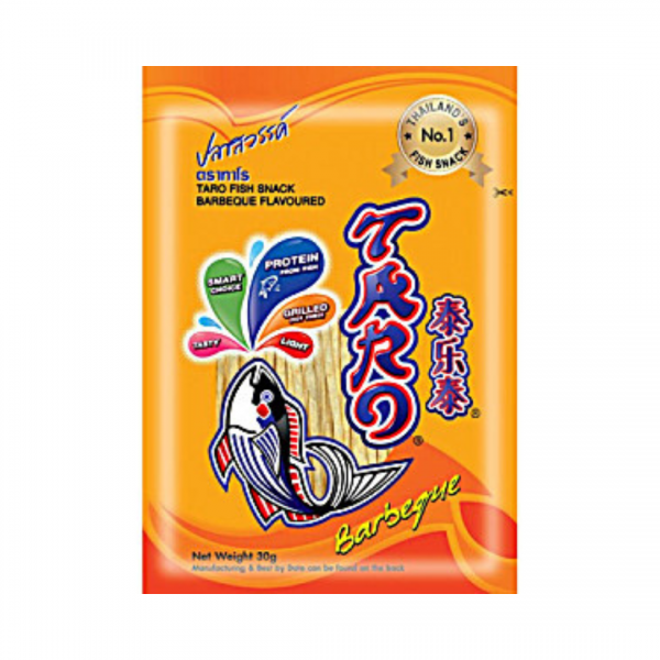 FISH SNACK BBQ FLAVOR 52g TARO