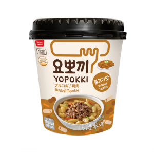 TOPOKKI RICE CAKE BULGOGI FLAVOUR 120g YOPOKKI