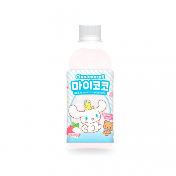 ΡΟΦΗΜΑ ΛΙΤΣΙ CINNAMOROLL ΜΕ ΠΟΥΛΠΑ 340ml SANRIO