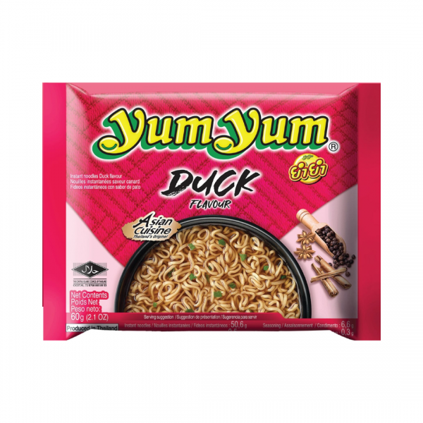 INSTANT NOODLES DUCK 60g YUM YUM