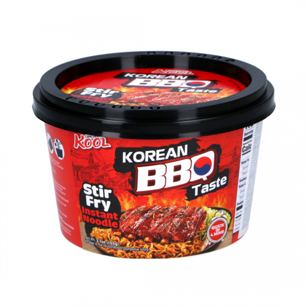 INSTANT NOODLES BBQ SAUCE FLAVOUR (BOWL) 105g CUNG DINH