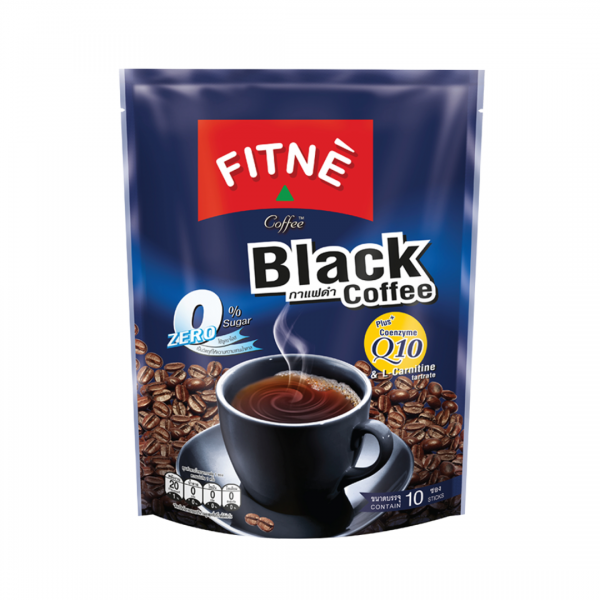 BLACK COFFEE MIX - NO SUGAR - COENZYME Q10 50g FITNE