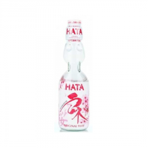 SOFT DRINK RAMUNE (CARBONATED) PLAIN SAKURA 200ml HATA