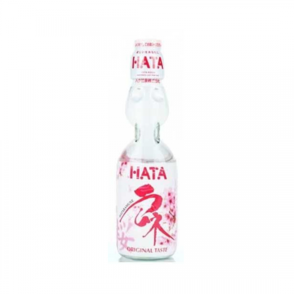 SOFT DRINK RAMUNE (CARBONATED) PLAIN SAKURA 200ml HATA