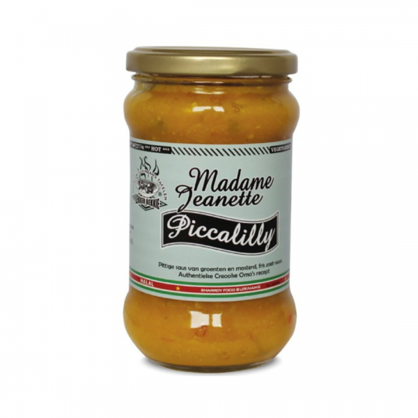 HOT MADAME JEANNETTE PICCADILLY SAUCE 145g LEKKER BEKKIE