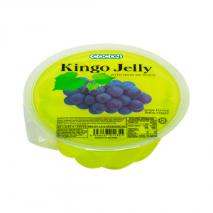 KINGO GRAPE JELLY WITH NATA DE COCO 420g COCON