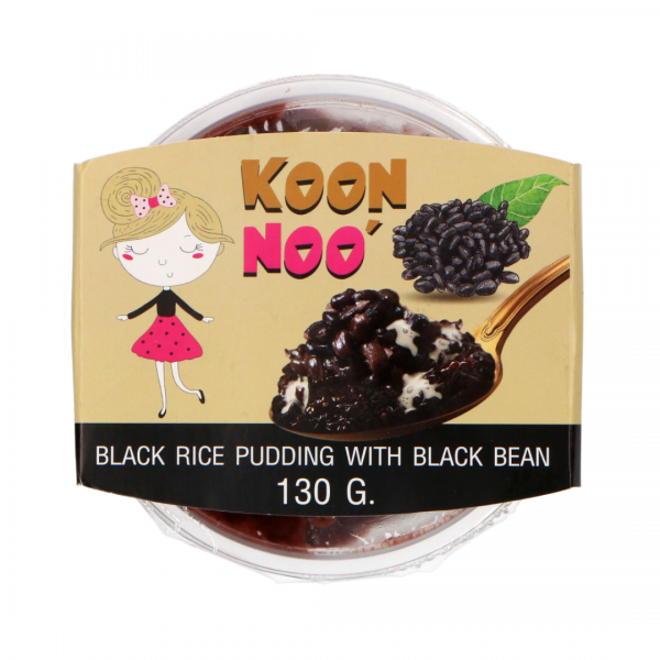 BLACK RICE PUDDING WITH BLACK BEAN 130g KOON NOO