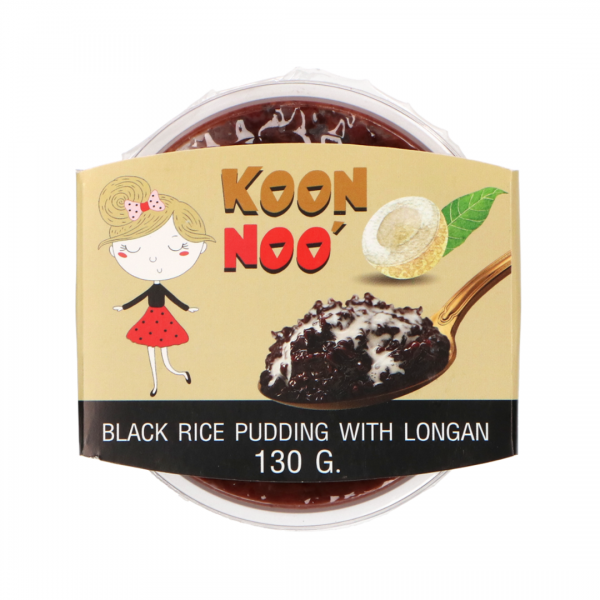 BLACK RICE PUDDING WITH LONGAN 130g KOON NOO