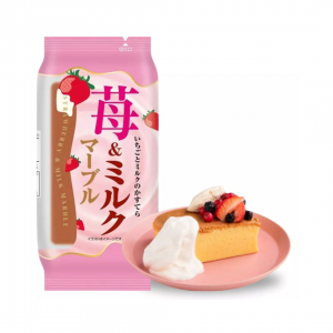 JAPANESE CAKE STRAWBERRY&MILK 90g SWEET FACTORY