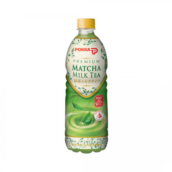 MATCHA MILK TEA 500ml POKKA