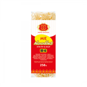 MIE STIR-FRY& SOUP NOODLES 250g SPRING HAPPINES