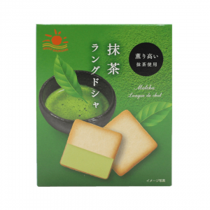 DELICATE JAPANESE BISCUITS MATCHA FLAVOR 5pc. 45g NIKKO FOODS