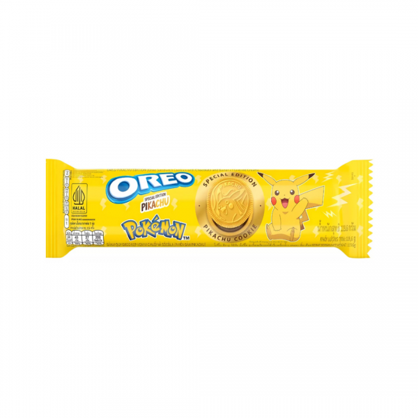 OREO COOKIES PIKACHU EDITION CHOCOLATE&BANANA FLAVORED CREAM 119.6g OREO