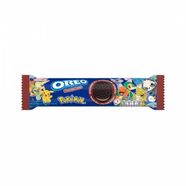 OREO COOKIES POKEMON CHOCOLATE FLAVORED CREAM 119.6g OREO