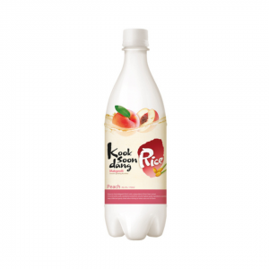 MAKGEOLLI RICE WINE PEACH FLAVOUR 4% alc. 750ml KOOKSOONDANG