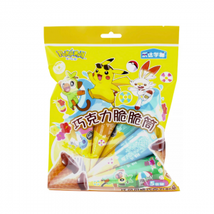 POKEMON WAFFLE CONES BOTTOM BITES CHOCOLATE FLAVOUR 80g 