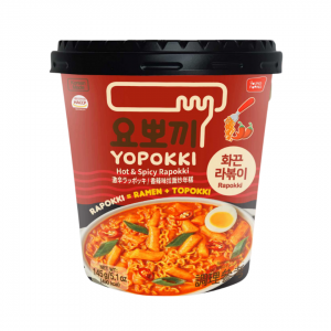 HOT&SPICY RAPOKKI RICE CAKE&RAMEN 145g YOPOKKI