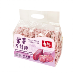 PURPLE SWEET POTATO SLICED NOODLES 400g SAU TAO