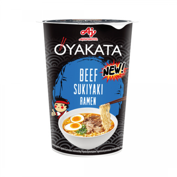 INSTANT NOODLES BEEF SUKIYAKI RAMEN 64g OYAKATA