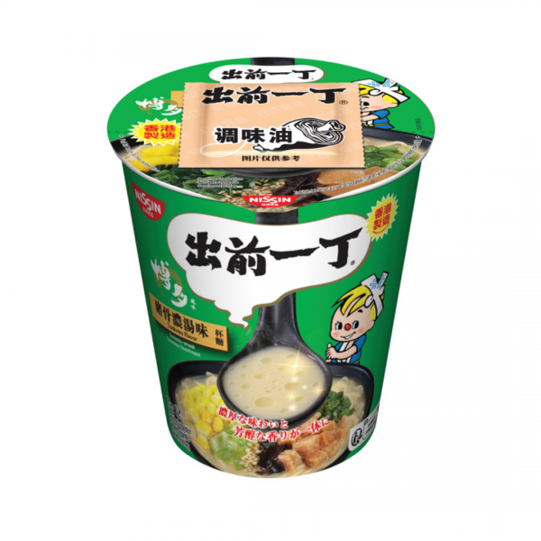 INSTANT NOODLES TONKOTSU FLAVOUR (CUP) 72g NISSIN