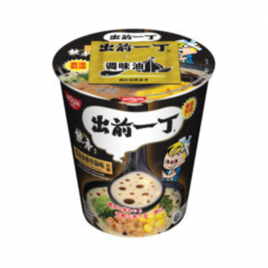 INSTANT NOODLES TONKOTSU&BLACK GARLIC FLAVOUR (CUP) 72g NISSIN