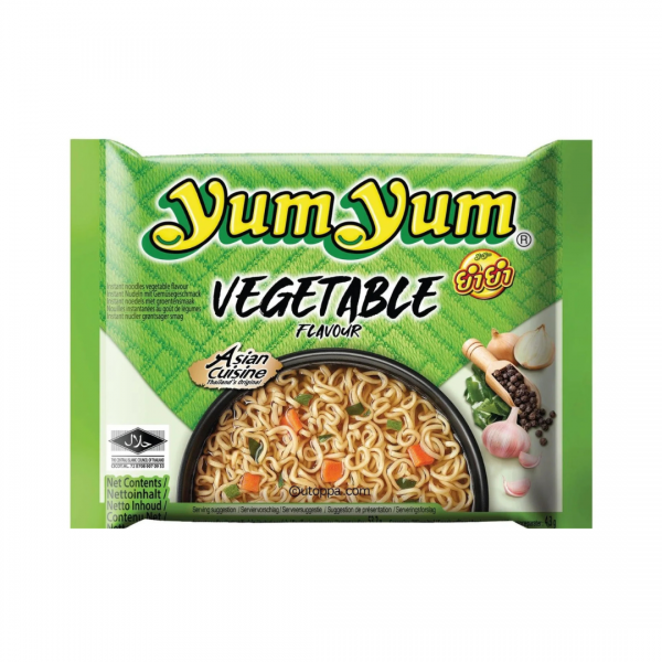 INSTANT NOODLE SOUP VEGETABLE 60g YUM YUM