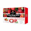 DOUBLE FILLINGS MOCHI STRAWBERRY MILK FLAVOR 180g BAMBOO HOUSE