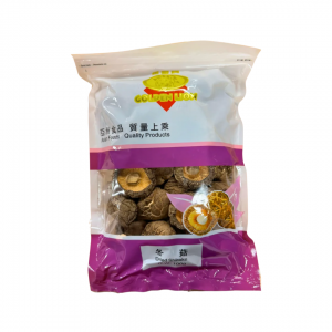 DRIED SHIITAKE MUSHROOMS 100g GOLDEN LION