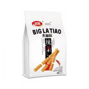 BIG LA TIAO HOT&SPICY GLUTEN STRIPS 400g WEILONG 