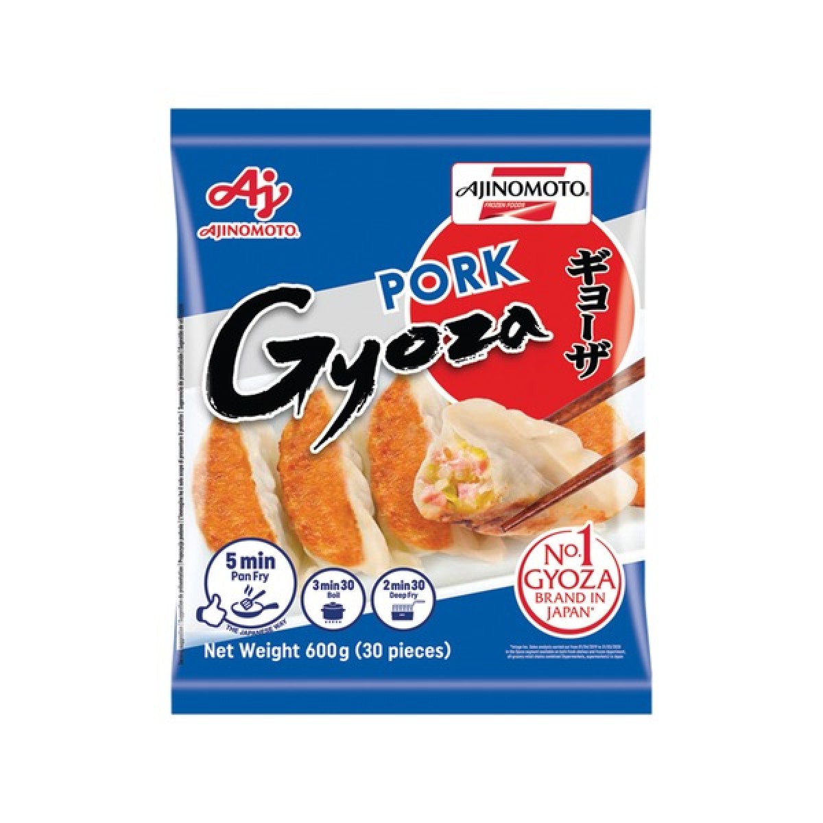 Gyoza With Pork 600g Ajinomoto 2531