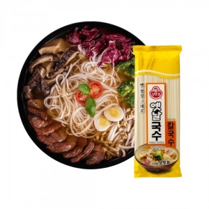 THIN&FLAT WHEAT NOODLES 500g OTTOGI