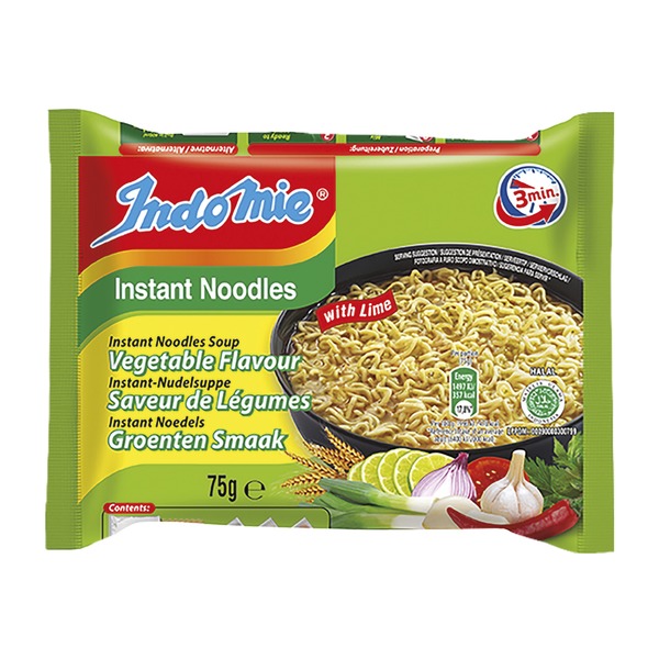 Indomie instant noodles soup Vegetable flavour